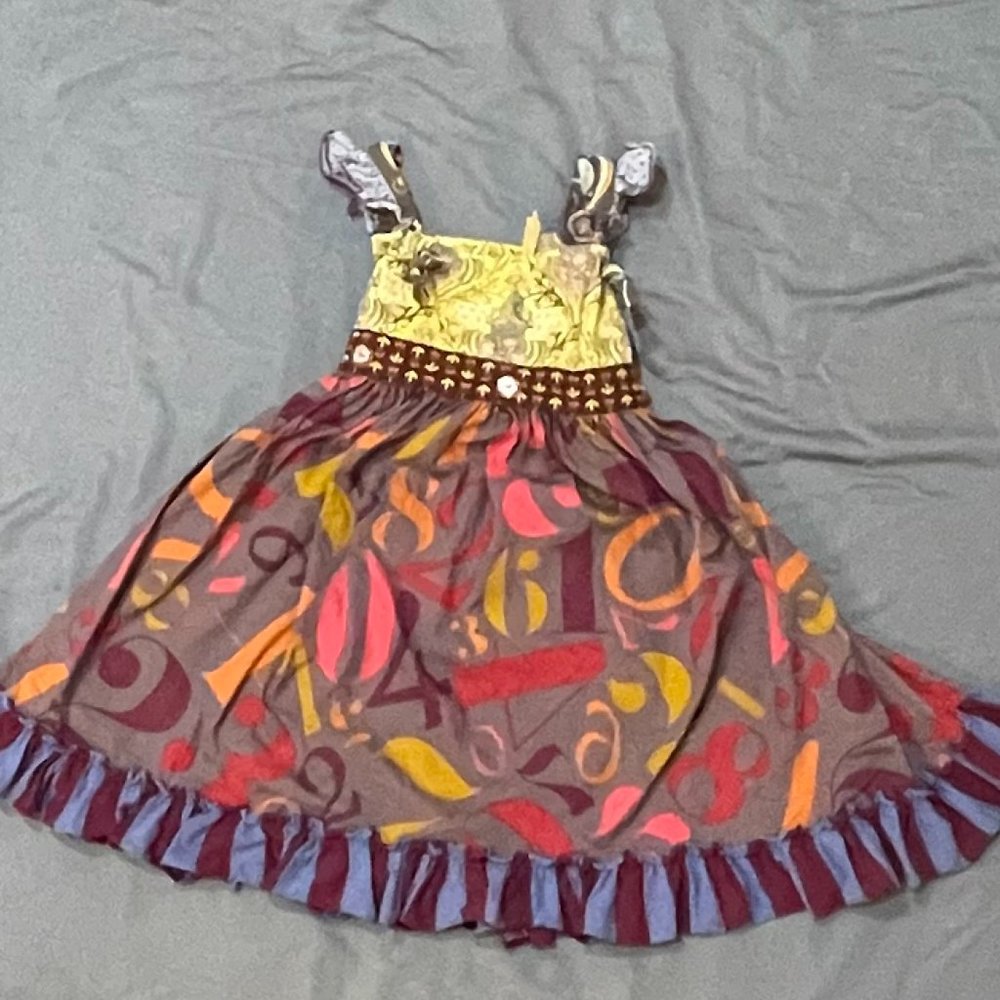 Matilda Jane Delancey Russian Doll sz 6 - No Apron